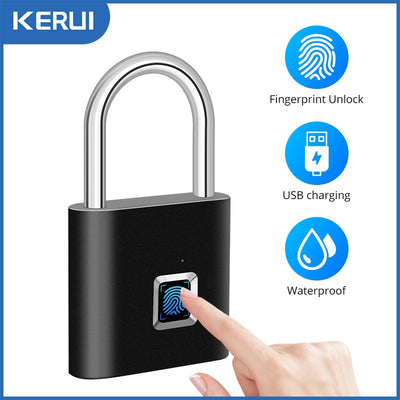 USB Charging Fingerprint Lock -  Easy Ecommerce Solution