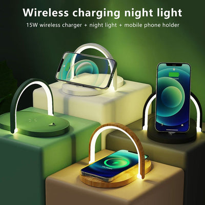 Fast Wireless Charger Light-emitting Portable Small Desk Lamp -  Easy Ecommerce Solution